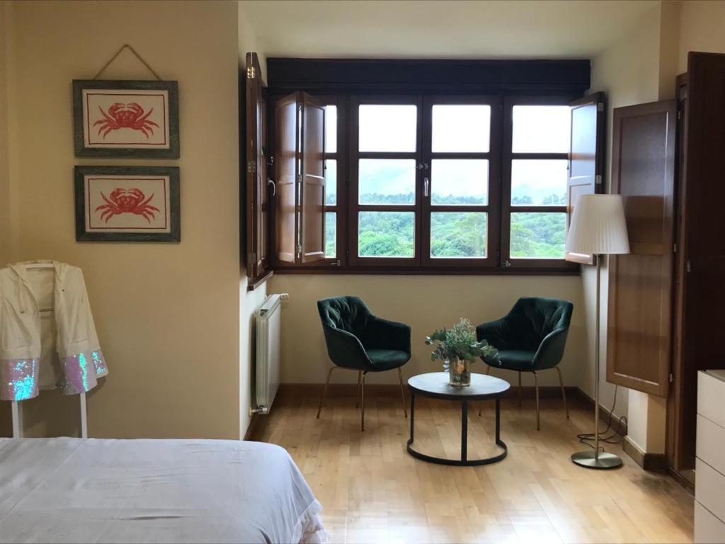 Vila Casas El Castanedu Niembro Exteriér fotografie